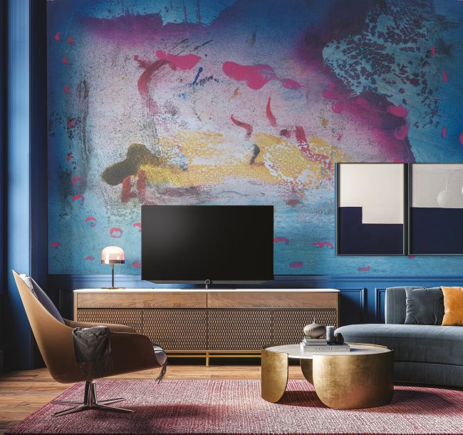 Abstrakce - uměn&iacute; na tapetě